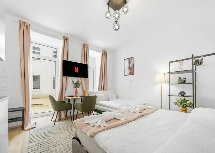 Daire Premium Apartments, 10min To The Center, Kitchen, No Elevator Viyana
